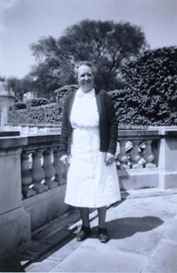 Grace Rhodes Birch, cook at The Elms