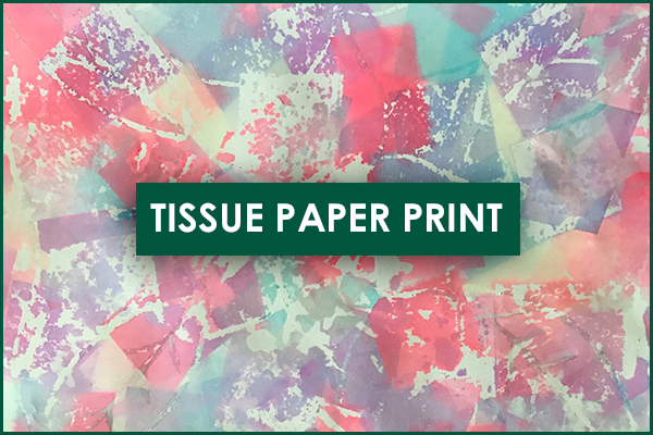 Tissue Print Craft