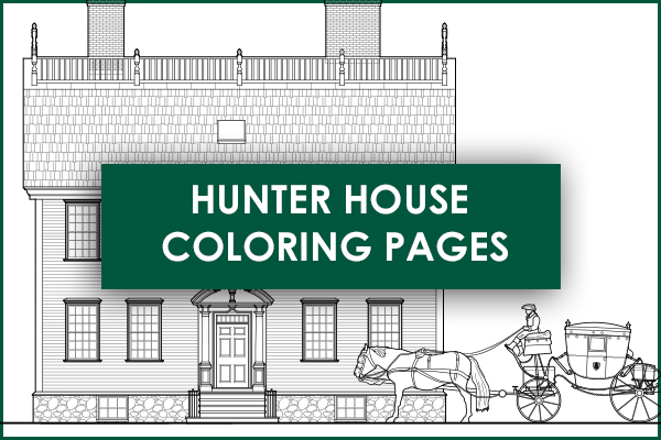 Hunter House Coloring Page