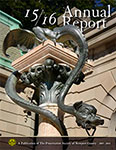 2015/2016 Annual Report Cover