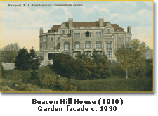 Beacon Hill House (1910) garden facade