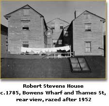 Robert Stevens house rear view