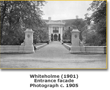 Whiteholme (1901) entrance facade